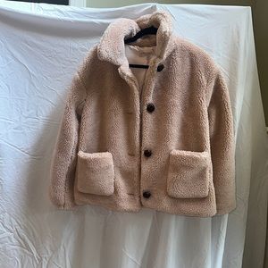Pink Philosophy by Republic Clothing Sherpa Jacket